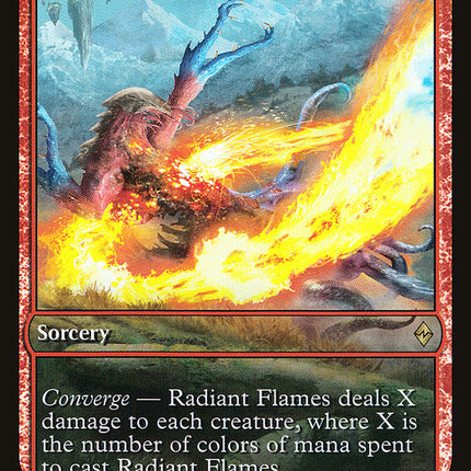 Radiant Flames [Battle for Zendikar Promos] Foil