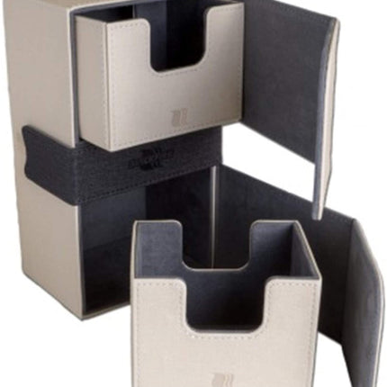 Legion Dual Convertible Premium Deck Box: White
