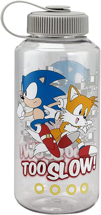 SEGA SONIC -Too Slow 32 oz. Plastic Water Bottle