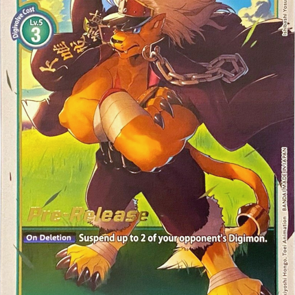 BanchoLeomon [BT4-061] [Great Legend Pre-Release Promos]