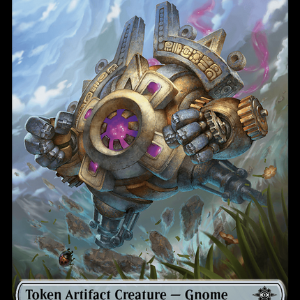 Gnome // Bat Double-Sided Token [The Lost Caverns of Ixalan Tokens]