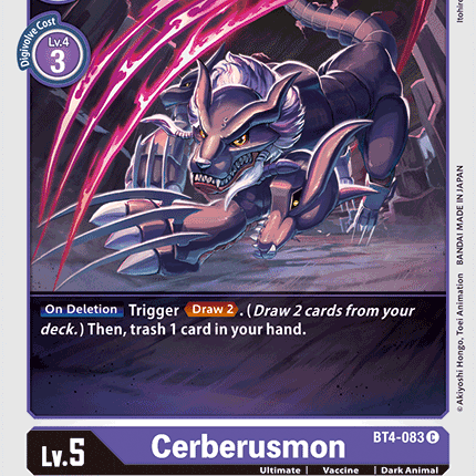 Cerberusmon [BT4-083] [Great Legend]