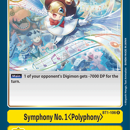 Symphony No.1 (Polyphony) [BT1-106] [Release Special Booster Ver.1.0]