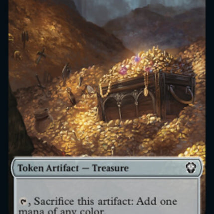 Treasure Token [Dominaria United Commander Tokens]