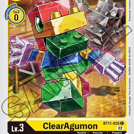 ClearAgumon [BT11-035] [Dimensional Phase]