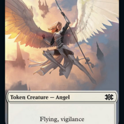 Egg // Angel Double-sided Token [Double Masters 2022 Tokens]