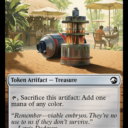 Treasure (0002) // Fungus Double-Sided Token [Jurassic World Collection Tokens]