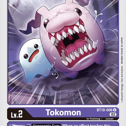 Tokomon [BT10-006] [Xros Encounter]