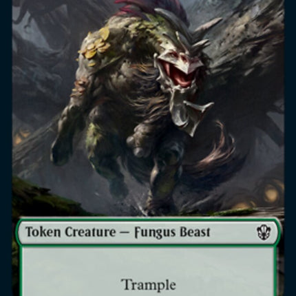 Demon // Fungus Beast Token [Commander 2021 Tokens]