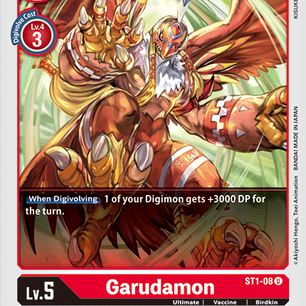 Garudamon [ST1-08] [Starter Deck: Gaia Red]