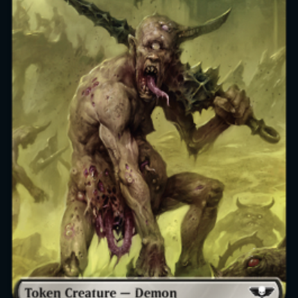 Astartes Warrior // Plaguebearer of Nurgle Double-Sided (Surge Foil) [Warhammer 40,000 Tokens]
