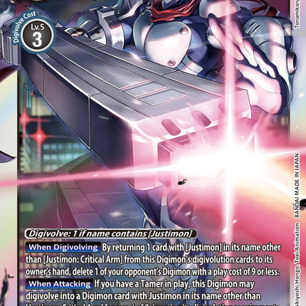 Justimon: Critical Arm [BT10-067] [Xros Encounter]