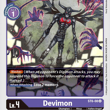 Devimon [ST6-08] [Starter Deck: Venomous Violet]