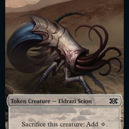 Drake // Eldrazi Scion Double-sided Token [Double Masters 2022 Tokens]
