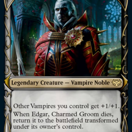 Edgar, Charmed Groom // Edgar Markov's Coffin (Showcase) [Innistrad: Crimson Vow]