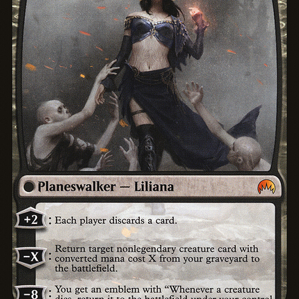 Liliana, Heretical Healer // Liliana, Defiant Necromancer [The List]