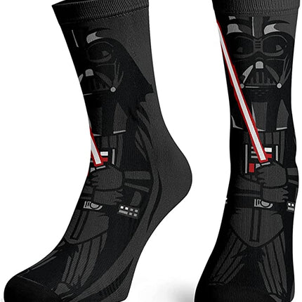 STAR WARS - Darth Vader 360 Character Men's  Crew Socks