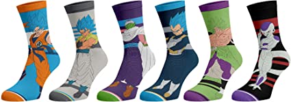 DragonBall Super The Movie - Broly Pair Men's Crew Socks