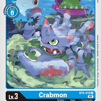 Crabmon [BT9-019] [X Record]
