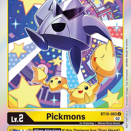 Pickmons [BT10-003] (Official Tournament Pack Vol.8) [Xros Encounter Promos]
