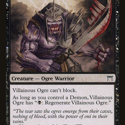Villainous Ogre [Champions of Kamigawa]