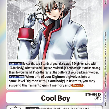 Cool Boy [BT9-092] (Event Pack 4) [X Record Promos]
