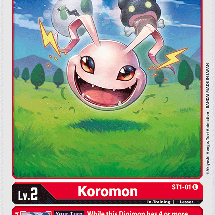 Koromon [ST1-01] [Starter Deck: Gaia Red]