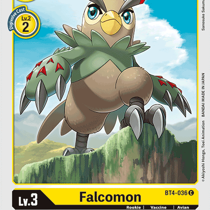 Falcomon [BT4-036] [Great Legend]