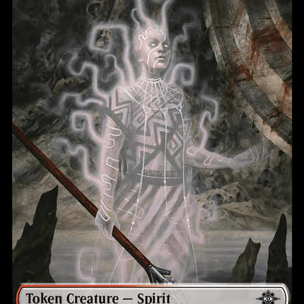 Vampire // Spirit Double-Sided Token [The Lost Caverns of Ixalan Tokens]