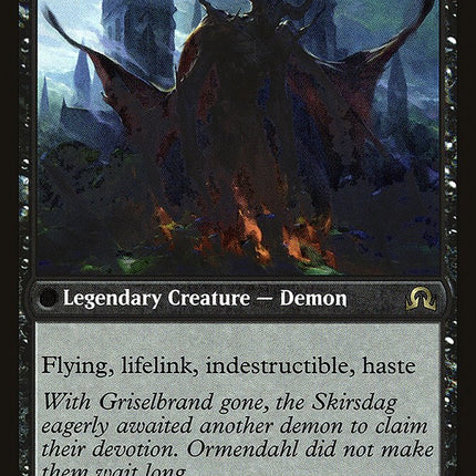 Westvale Abbey // Ormendahl, Profane Prince [Shadows over Innistrad Promos] Prerelease Foil