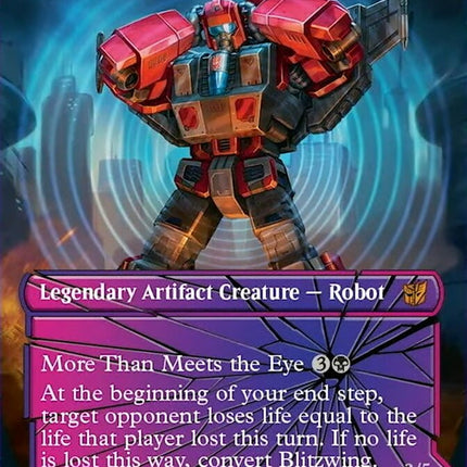 Blitzwing, Cruel Tormentor // Blitzwing, Adaptive Assailant (Borderless) [Transformers]