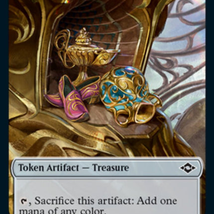 Bird Token // Treasure Token (21) [Modern Horizons 2 Tokens]