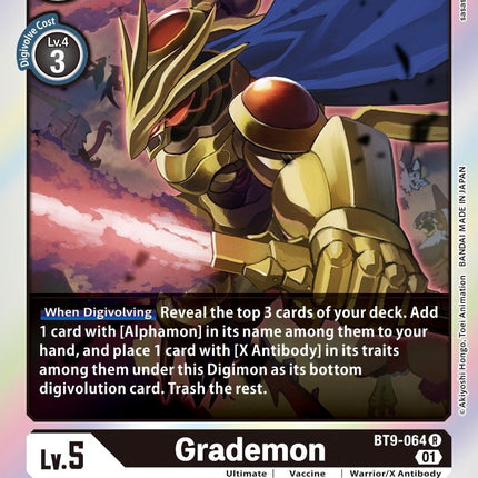 Grademon [BT9-064] [X Record]