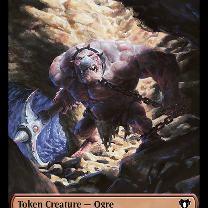 City's Blessing // Ogre Double-Sided Token [Commander Masters Tokens]
