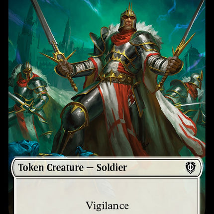 Soldier [Phyrexia: All Will Be One Commander Tokens]