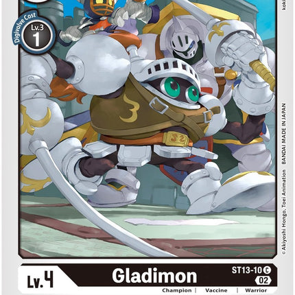 Gladimon [ST13-10] [Starter Deck: Ragnaloardmon]