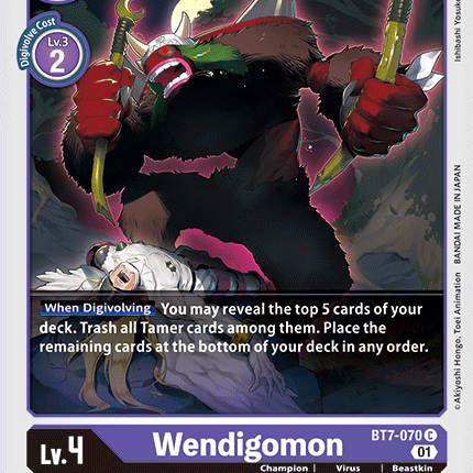 Wendigomon [BT7-070] [Next Adventure]