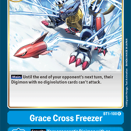 Grace Cross Freezer [BT1-100] [Release Special Booster Ver.1.5]