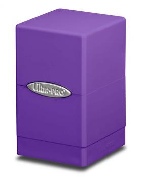 Satin Tower Royal Purple Deck Box