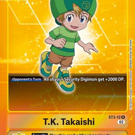 T.K. Takaishi [ST3-12] (Alternate Art) [Starter Deck: Jesmon]