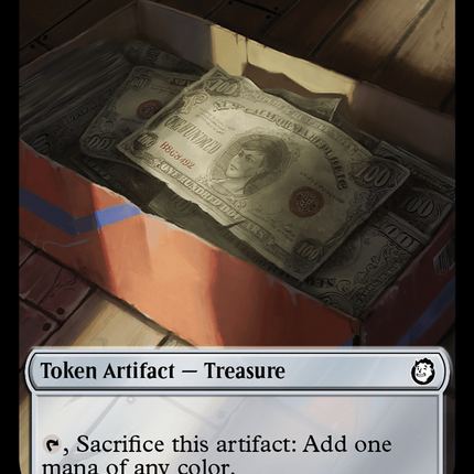 Treasure (0019) // Human Soldier Double-Sided Token [Fallout Tokens]