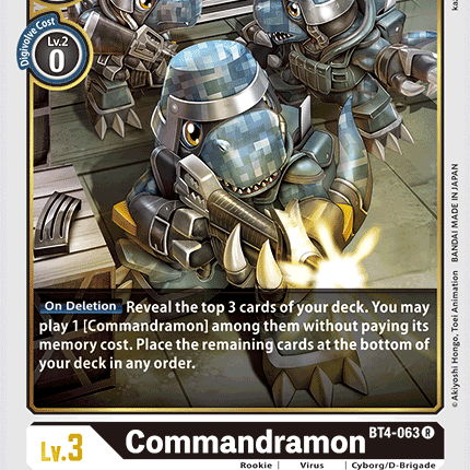 Commandramon [BT4-063] [Great Legend]