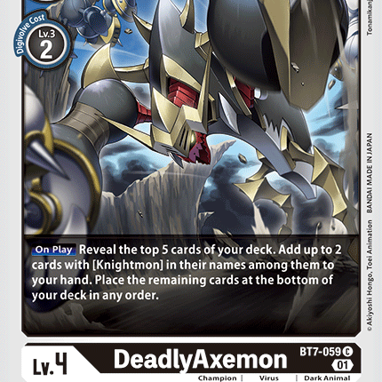 DeadlyAxemon [BT7-059] [Next Adventure]