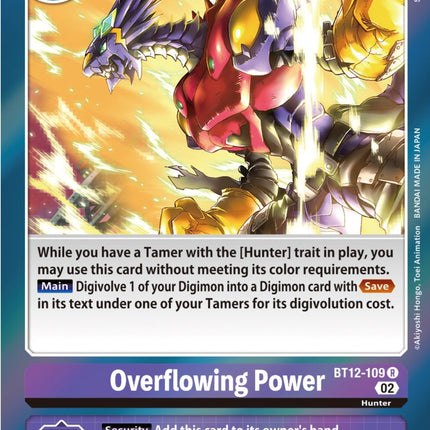 Overflowing Power [BT12-109] [Across Time]