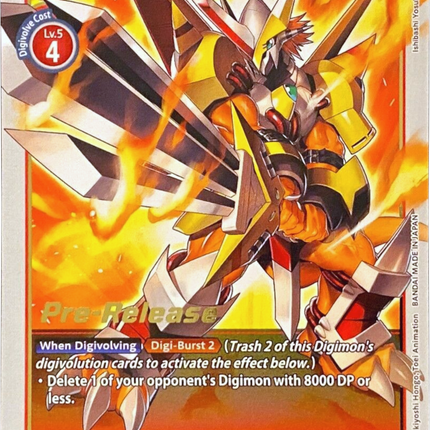 VictoryGreymon [BT4-019] [Great Legend Pre-Release Promos]