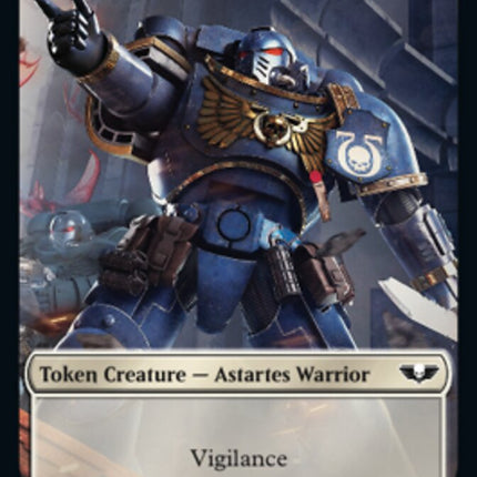 Astartes Warrior [Warhammer 40,000 Tokens] Surge Foil