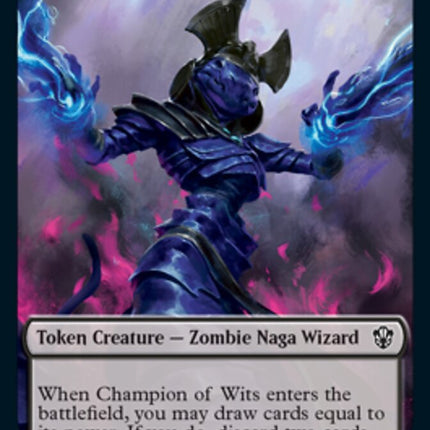 Eldrazi // Champion of Wits Token [Commander 2021 Tokens]