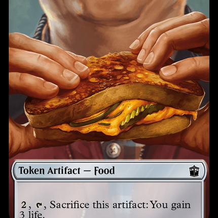 Alien Angel // Food (0027) Double-Sided Token [Doctor Who Tokens]