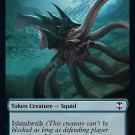 Squid [New Capenna Commander Tokens]