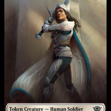 Food (11) // Human Soldier (01) Double-Sided Token [The Lord of the Rings: Tales of Middle-Earth Tokens]
